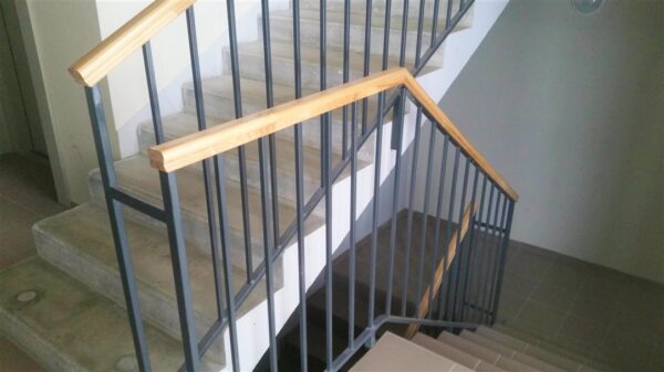 Handrails for apartment buildings