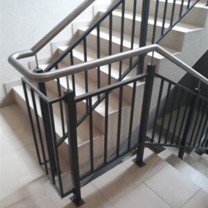 Metal railings