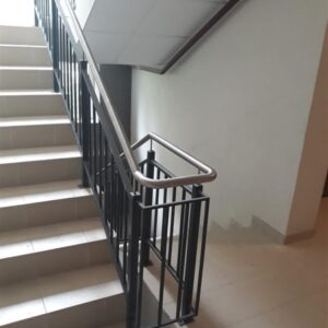 Metal railings