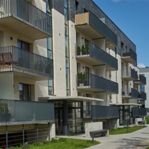 Balcony railing for multi-storey buildings