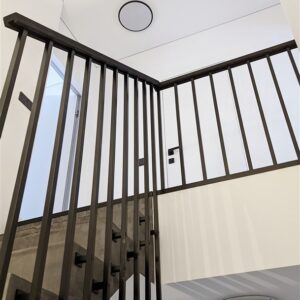 Internal stair handrails in Pavilnys