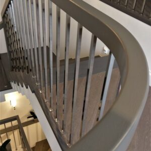 Stainless steel stair guard railing