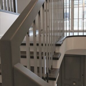 Stainless steel stair guard railing