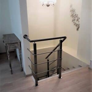 Inner stainless steel handrail