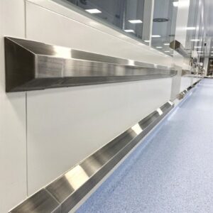 Stainless steel corners