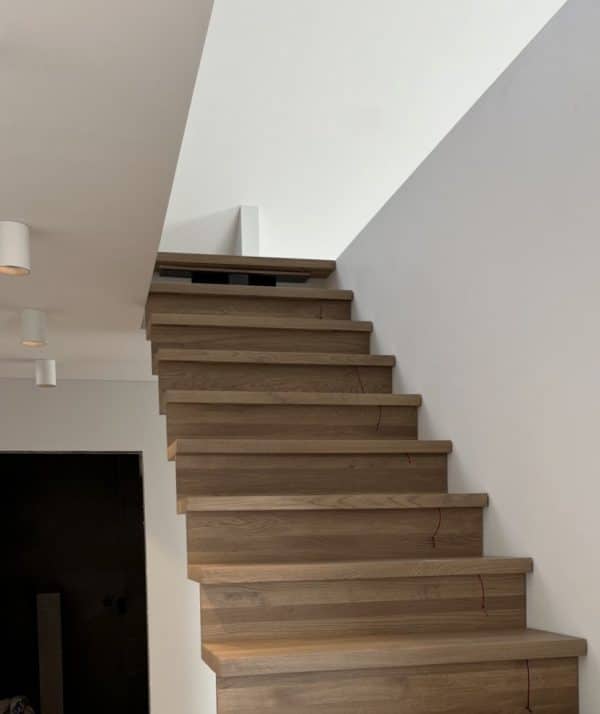 Ash steps with LED