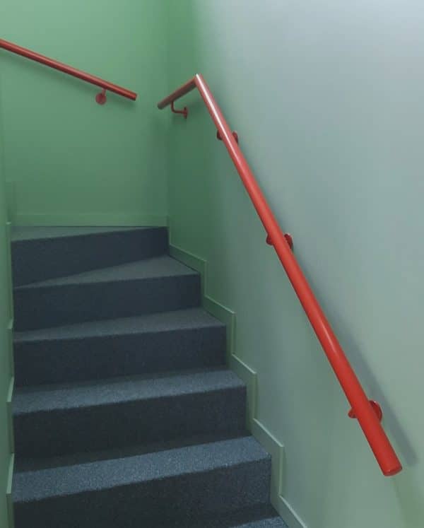 Round handrails