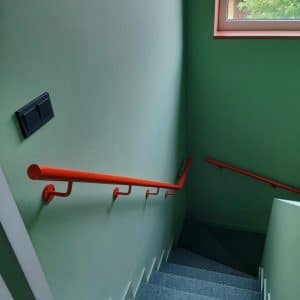 Round handrails