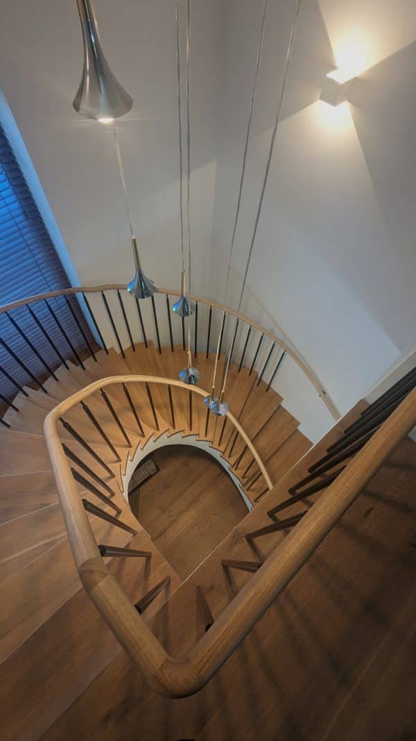 The spiral staircase