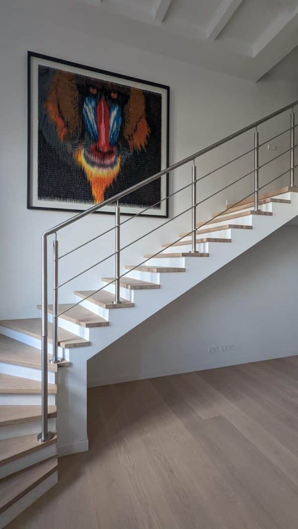 Inner balustrade stainless steel