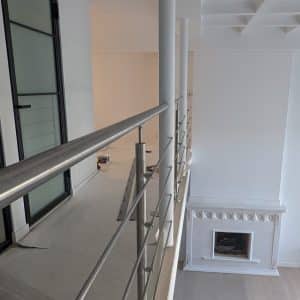 Inner balustrade stainless steel