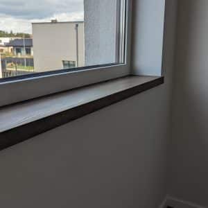 Solid oak window sill